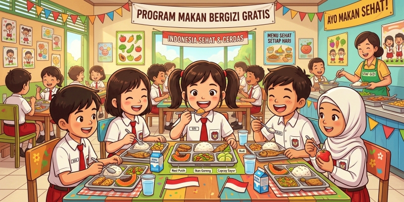 Anggaran MBG Tembus Rp134,19 Triliun, Penerima Manfaat Menyusut