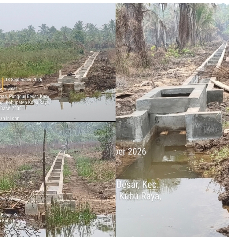 P3-TGAI Tiga Titik di Dusun Beringin Rampung 100 Persen, Pelaksana Tegaskan Dikerjakan Swakelola