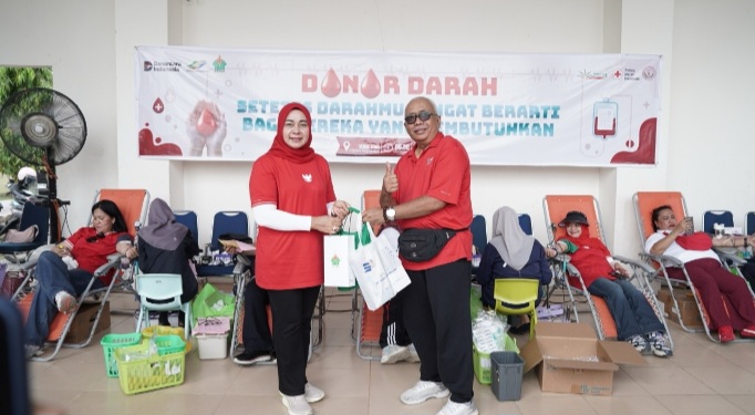 PTPN IV Regional III, Anak Usaha Holding Perkebunan Nusantara, Kumpulkan 81 Kantong Darah pada Penutupan Porseni HUT ke-81 RI