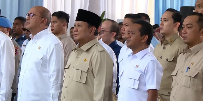 Prabowo Hadiri Groundbreaking 11 Proyek Hilirisasi Nikel dan Ekspor Perdana Baterai EV