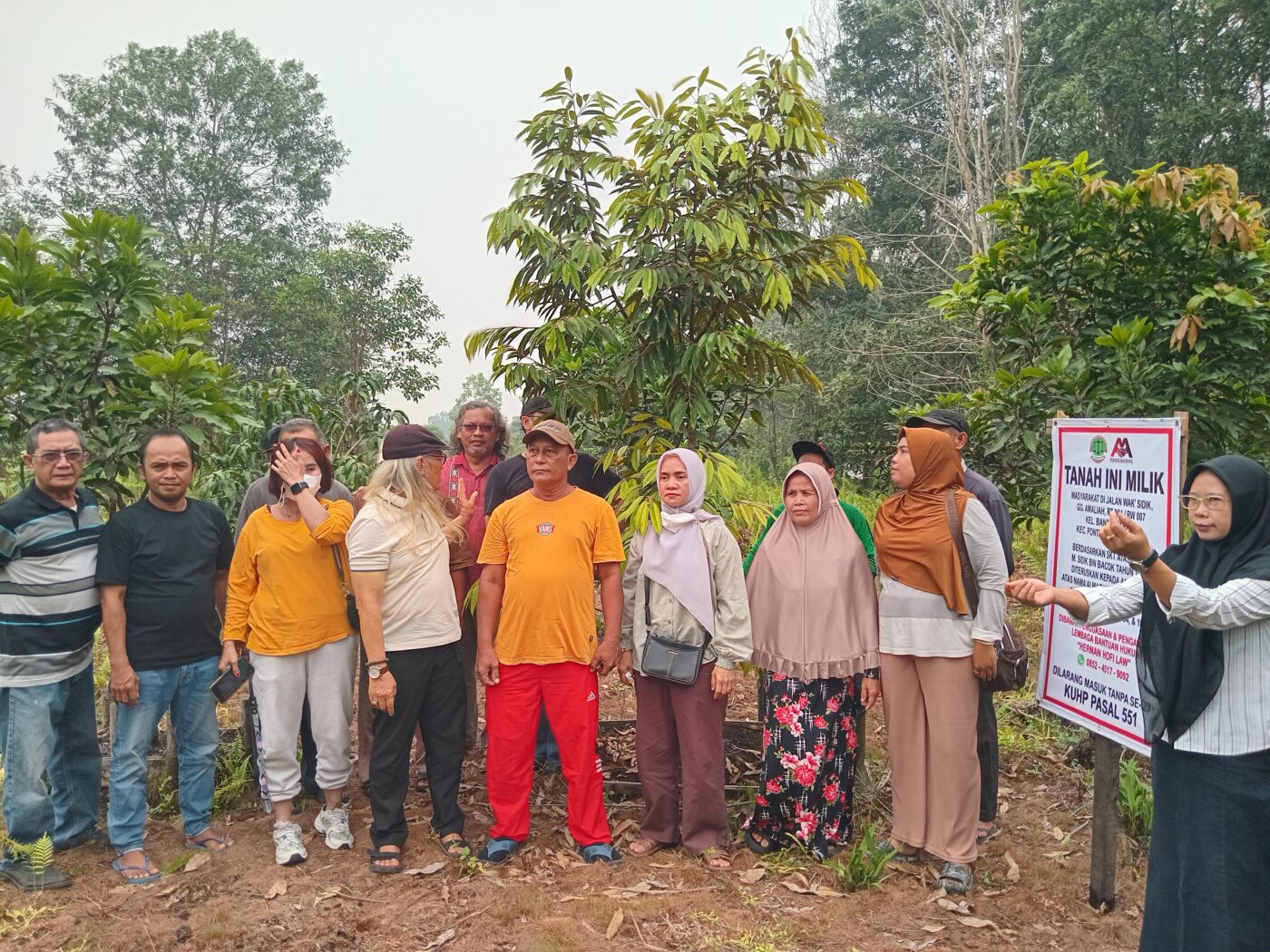 Masyarakat Resah Akibat Aktivitas Pengukuran Tanah Yang Dikuasai Warga Puluhan Tahun, Kuasa Hukum Pertanyakan Identitas Pelaksana