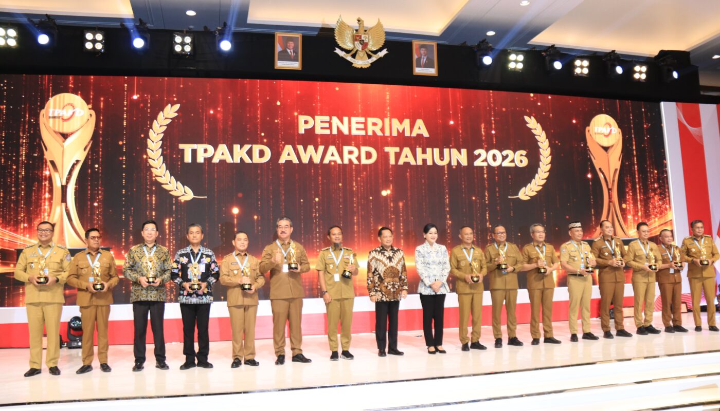 Pemprov Kalbar Raih TPAKD Award Terbaik Wilayah Kalimantan Tahun 2026