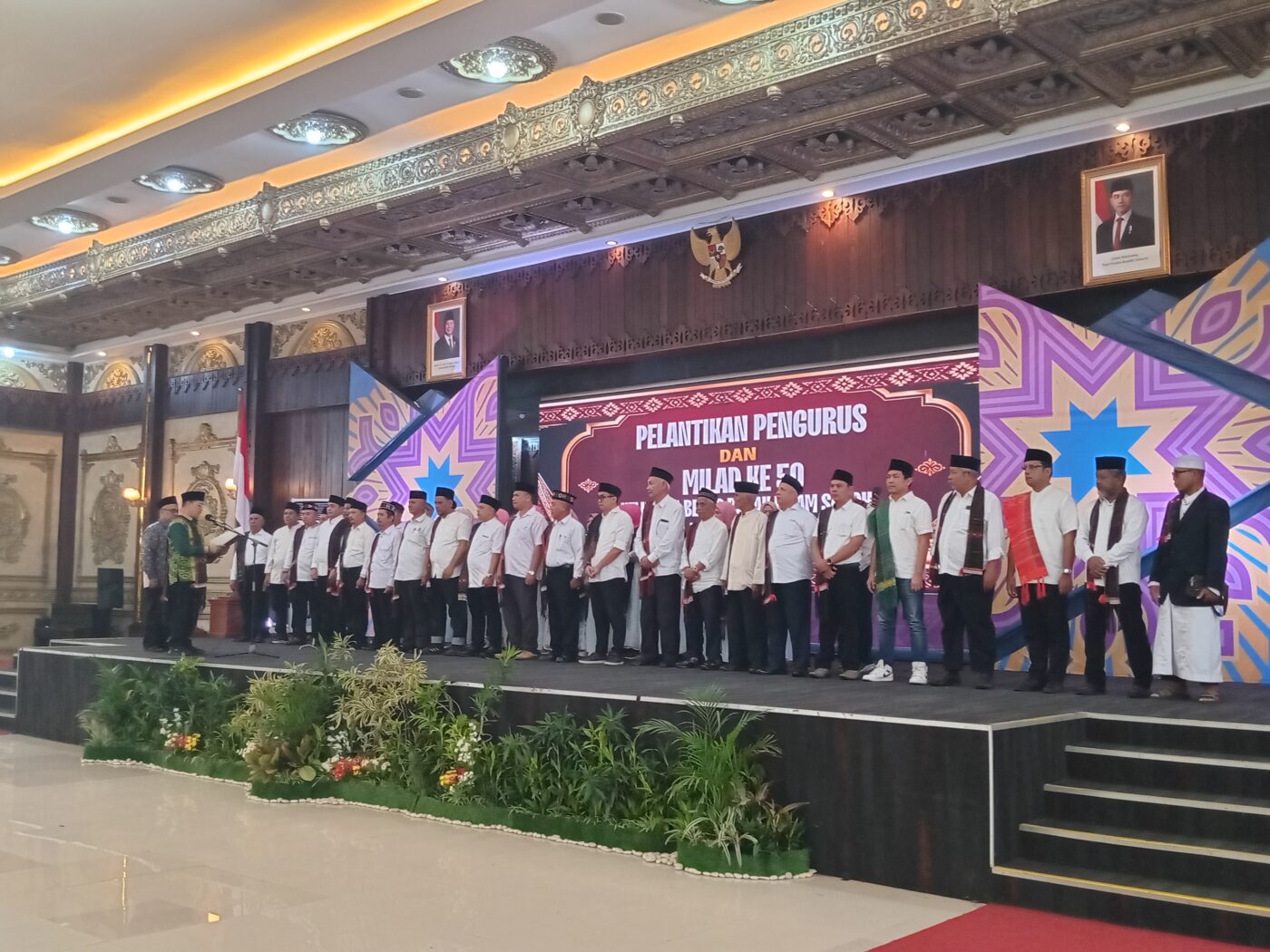 Pelantikan Pengurus dan Milad ke-50 Keluarga Besar Batak Islam Saroha Kalbar