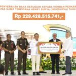 Kejagung Kembalikan Duit Ganti Rugi Korban Indosurya Rp229 Miliar