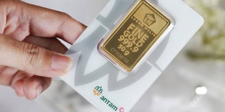 Harga Emas Antam Turun Dua Hari Beruntun Jadi Semurah Ini