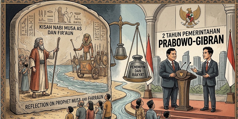 Refleksi Kisah Nabi Musa AS dan Fir’aun dalam 2 Tahun Pemerintahan Prabowo-Gibran