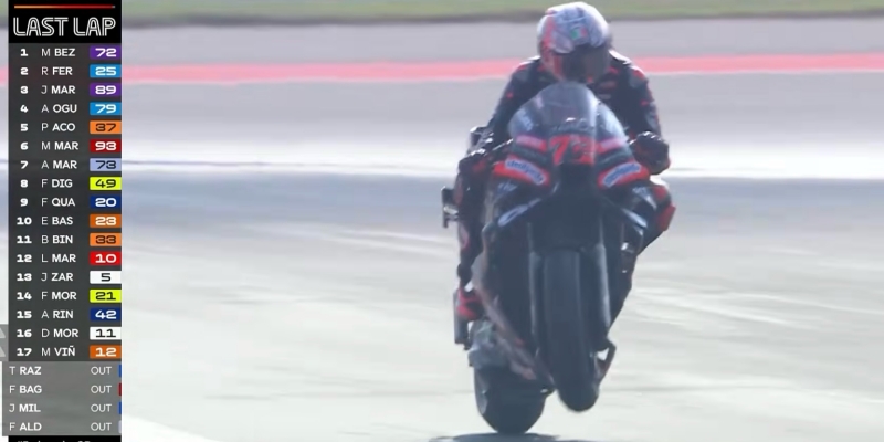 Bezzecchi Juara MotoGP Mandalika, Martin Kembali ke Puncak Klasemen