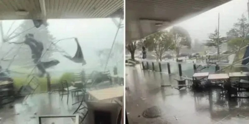 Tornado Langka Menerjang Kota Ulladulla Australia