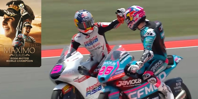 Quiles Juara Moto3 Mandalika, Veda Ega Finis Keenam