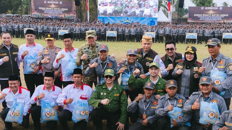 Prof Reda Minta Satlinmas dan BPD Perkuat Soliditas, Soroti Tata Kelola Desa dan Kesejahteraan Linmas