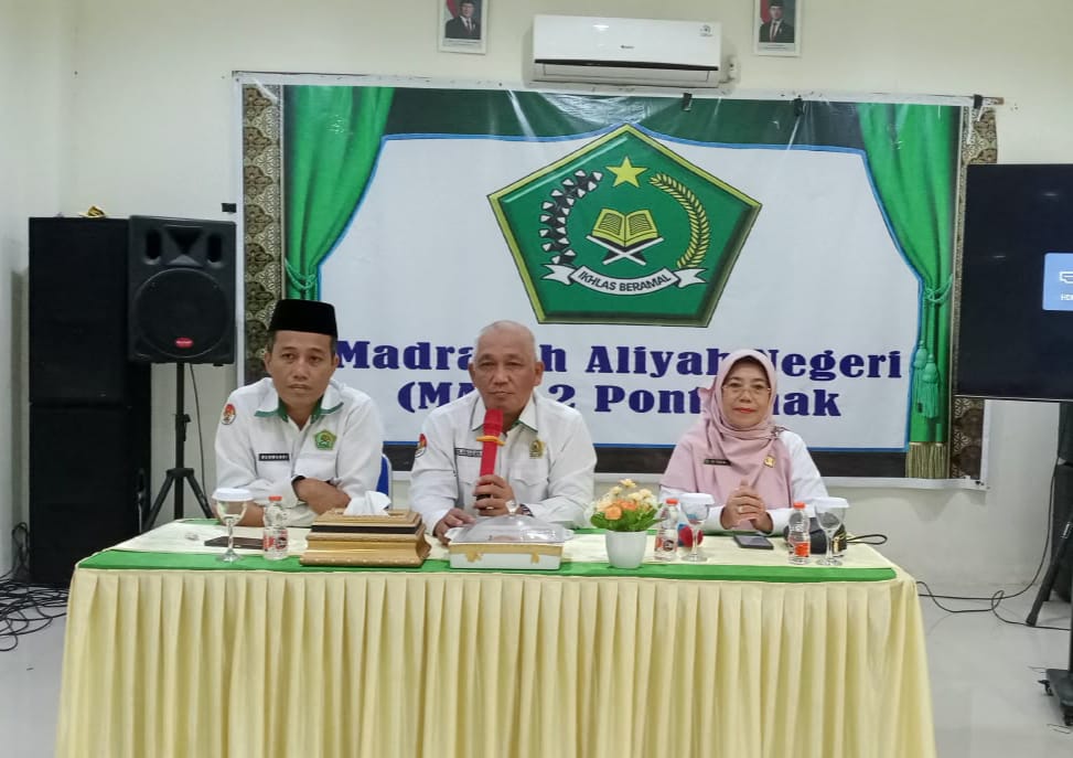 Dari Administrasi hingga Prestasi, Kemenag Kota Pontianak Evaluasi Pengelolaan MAN 2 Pontianak