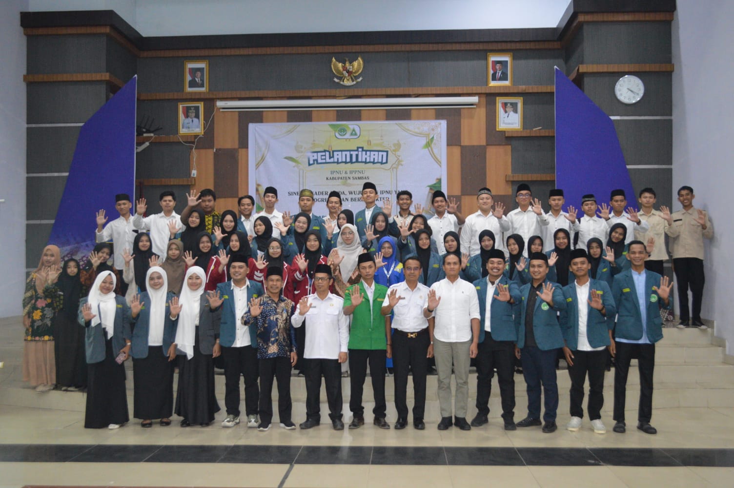 IPNU–IPPNU Sambas Resmi Dilantik, Semangat Kader Muda untuk Pendidikan dan Kepedulian Sosial