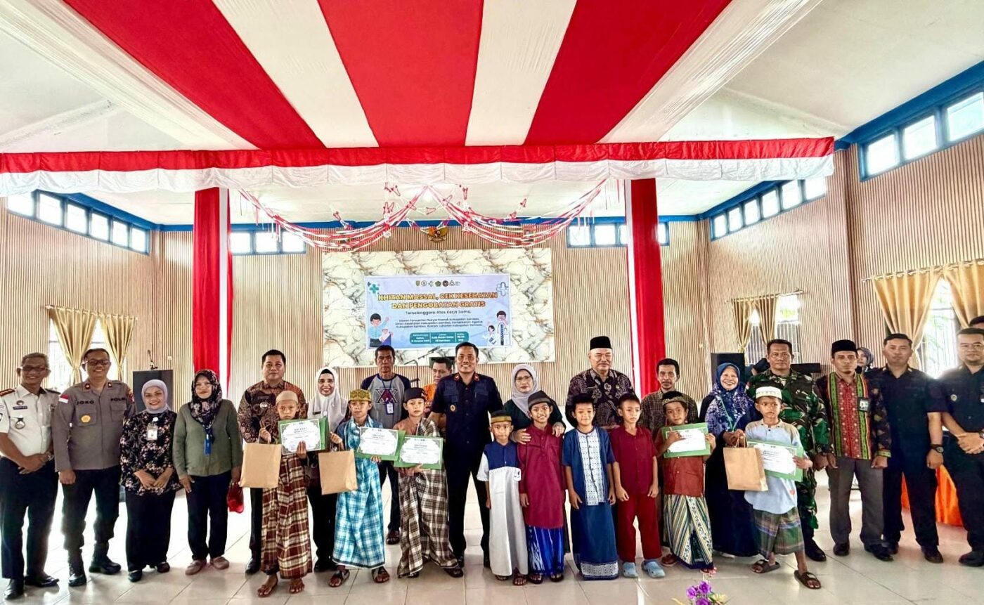 40 Anak dan Dua Warga Binaan Ikuti Khitanan, 249 Orang Terima Pengobatan Gratis