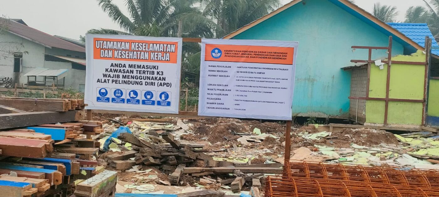 Apresiasi Revitalisasi SDN 12 Batu Ampar Rp1,7 Miliar, Mustafa MS Minta Transparansi dan Tepat Waktu