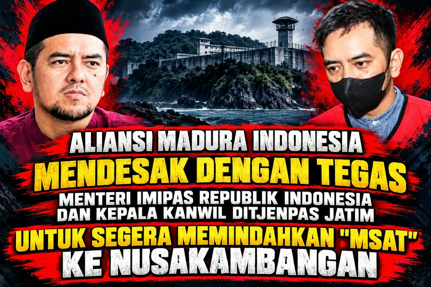 Menteri Imipas Jangan Diam! AMI Desak Subechi ke Nusakambangan dan Mantan Kalapas Malang Dipecat
