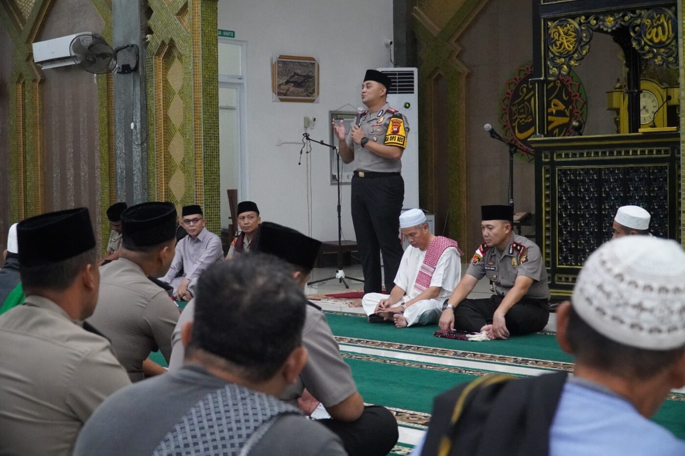 Polres Kapuas Hulu Gelar Subuh Keliling, Perkuat Silaturahmi dan Ajak Masyarakat Jaga Kamtibmas